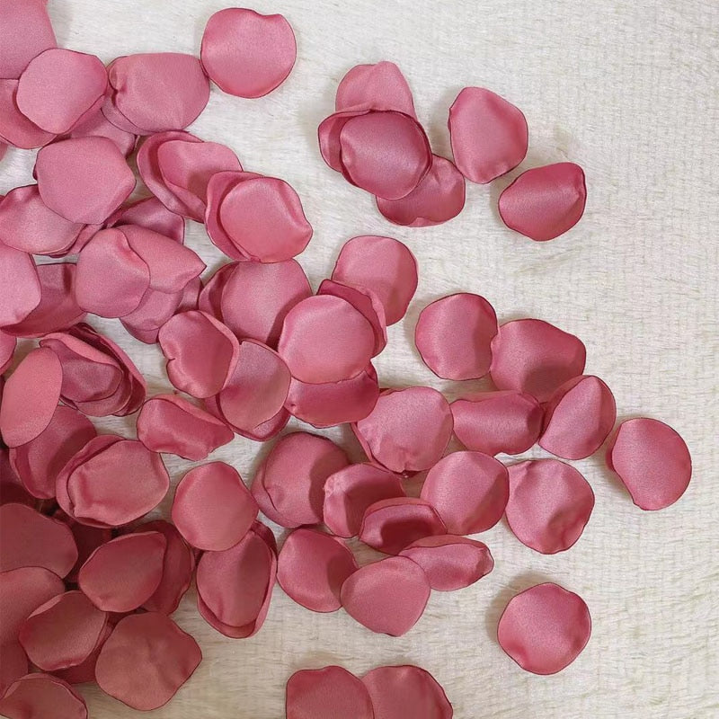 Hand Made Artificial Silk Rose Petals