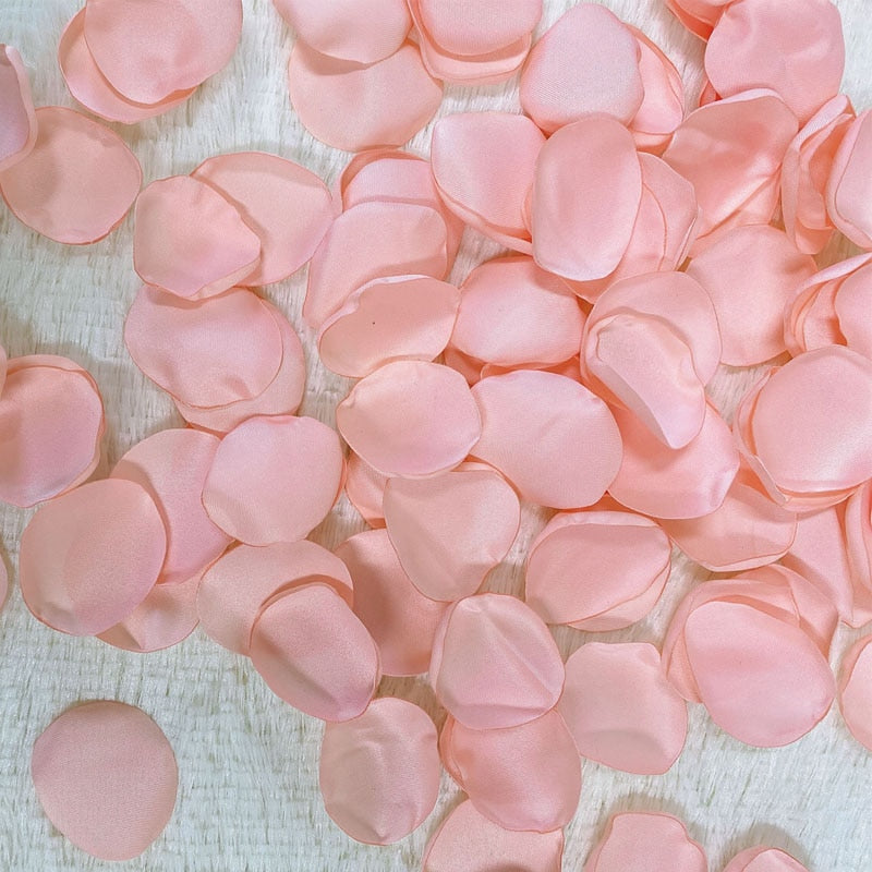 Hand Made Artificial Silk Rose Petals