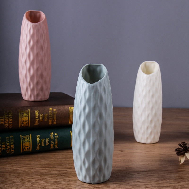 Nordic Style Plastic Vase