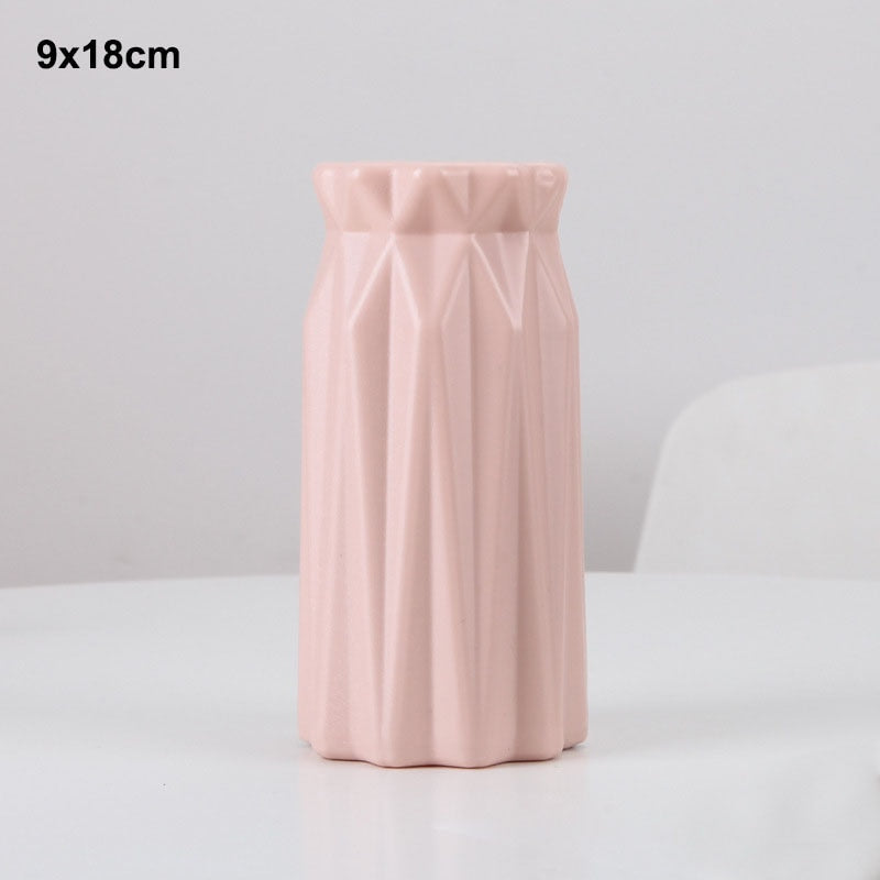 Nordic Style Plastic Vase