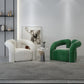 Nordic Living Room Bouclé Armchair