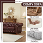 Chesterfield Sofa 3 Seater in Black