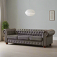 Chesterfield Sofa 3 Seater in Gray