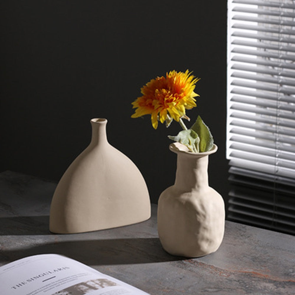 Simple Ceramic Nordic Vase