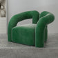 Nordic Living Room Bouclé Armchair