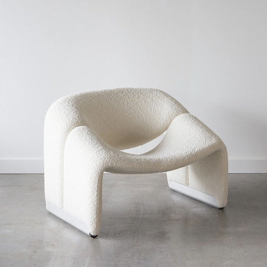 Nordic Style Bouclé Single Designer Chair