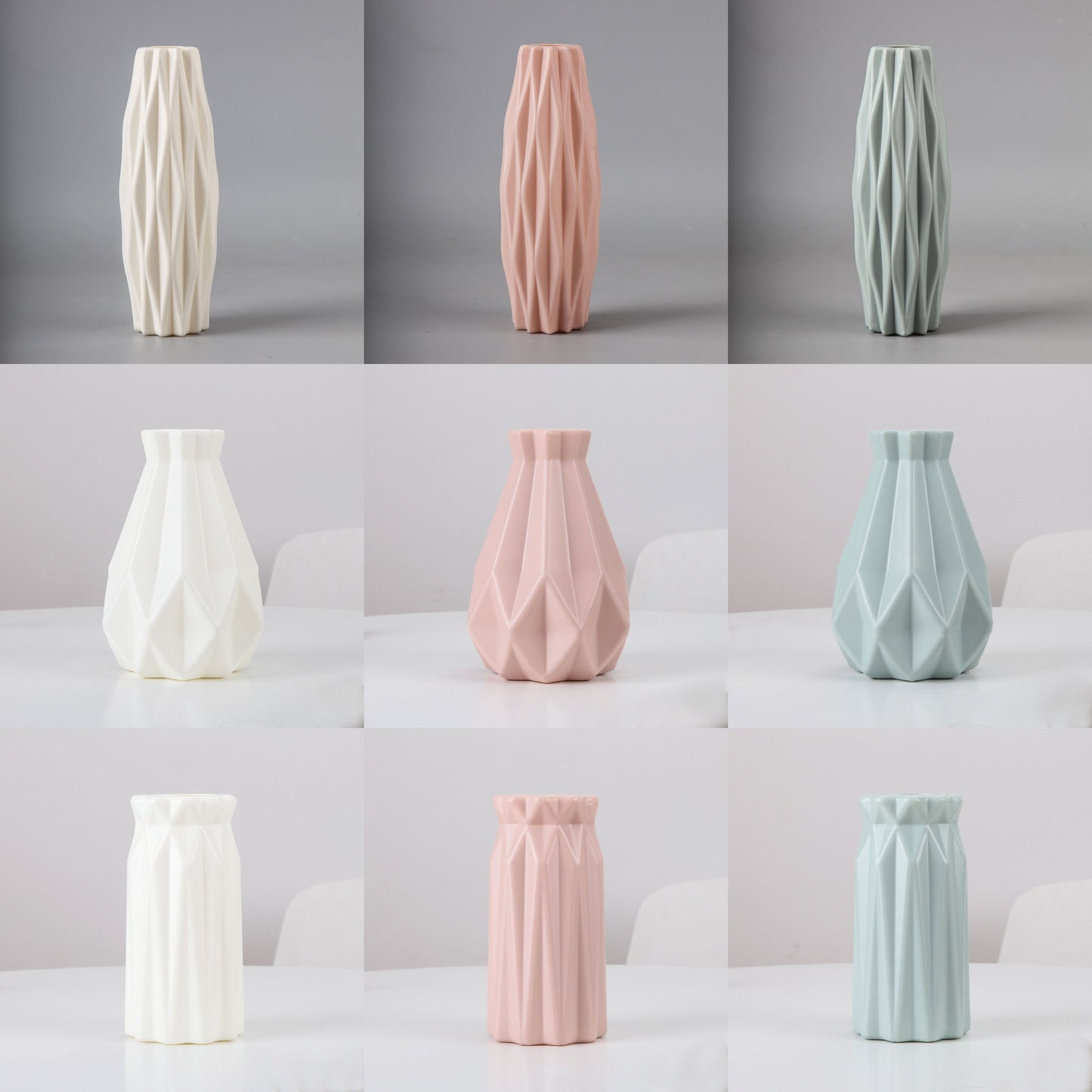 Nordic Style Plastic Vase